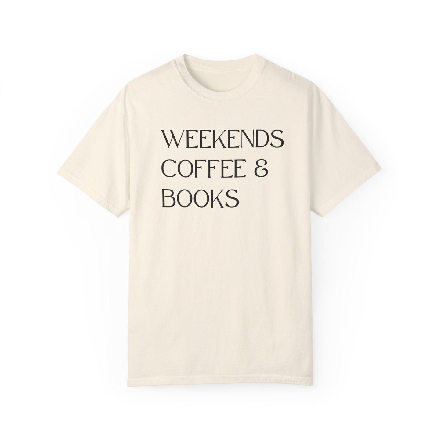 Weekends Coffee & Books T-Shirt