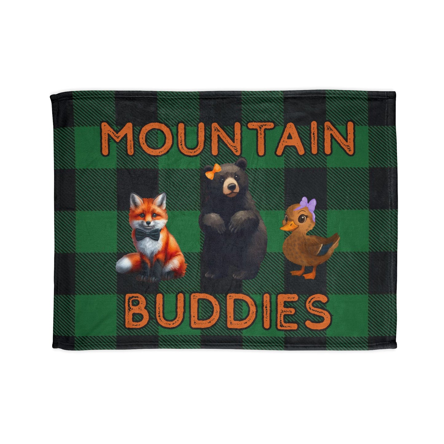 Mountain Buddies Blanket - The Mountain Men Series - S.J. Tilly