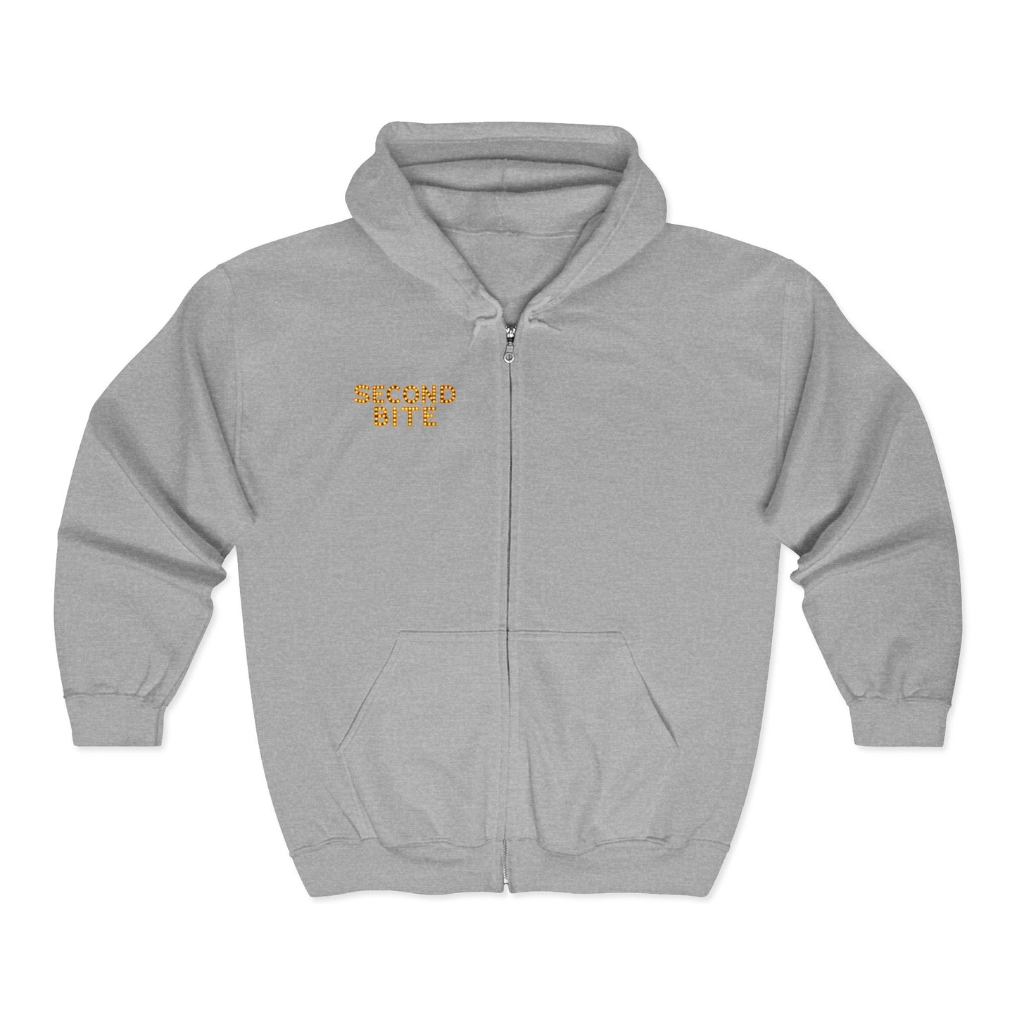 Second Bite Zip Hooded Sweatshirt - S.J. Tilly - The Bite Series