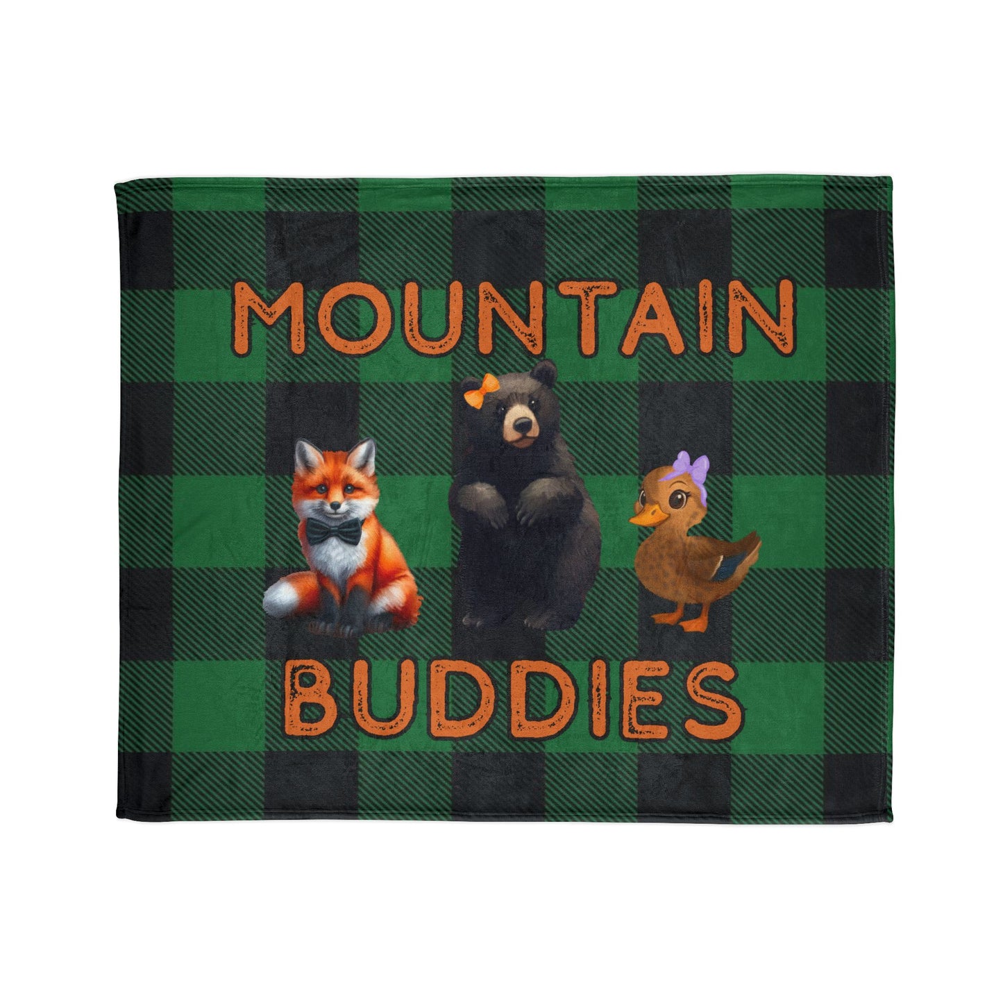 Mountain Buddies Blanket - The Mountain Men Series - S.J. Tilly