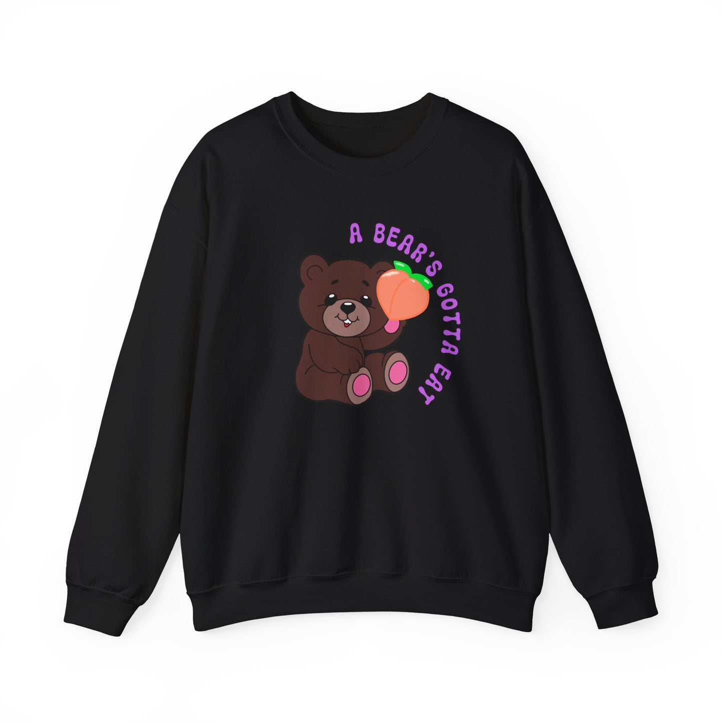 A Bear's Gotta Eat Crewneck Sweatshirt - S.J. Tilly - The Alliance Series