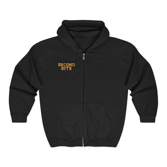 Second Bite Zip Hooded Sweatshirt - S.J. Tilly - The Bite Series