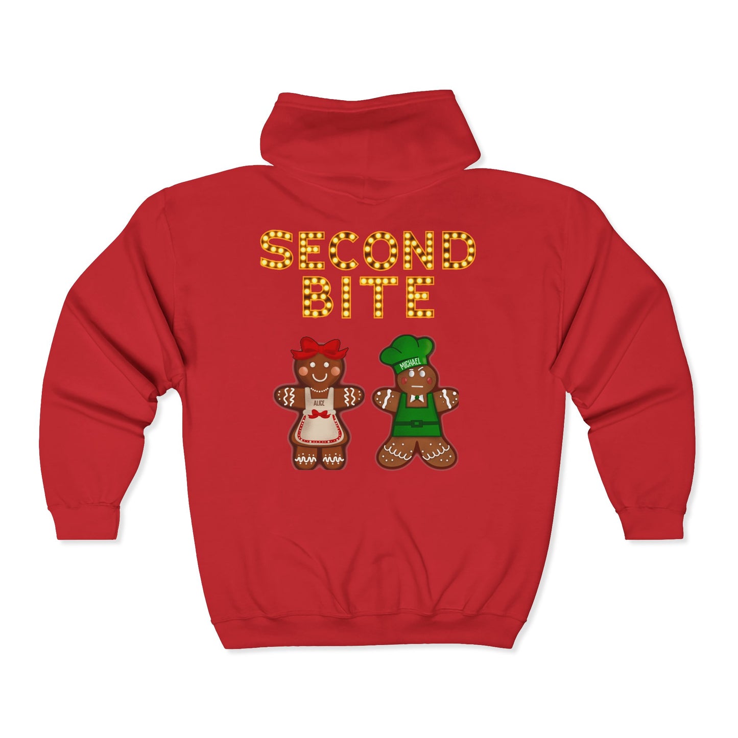 Second Bite Zip Hooded Sweatshirt - S.J. Tilly - The Bite Series