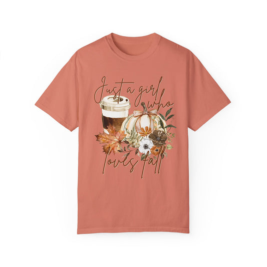 Just a Girl who Loves Fall T-shirt