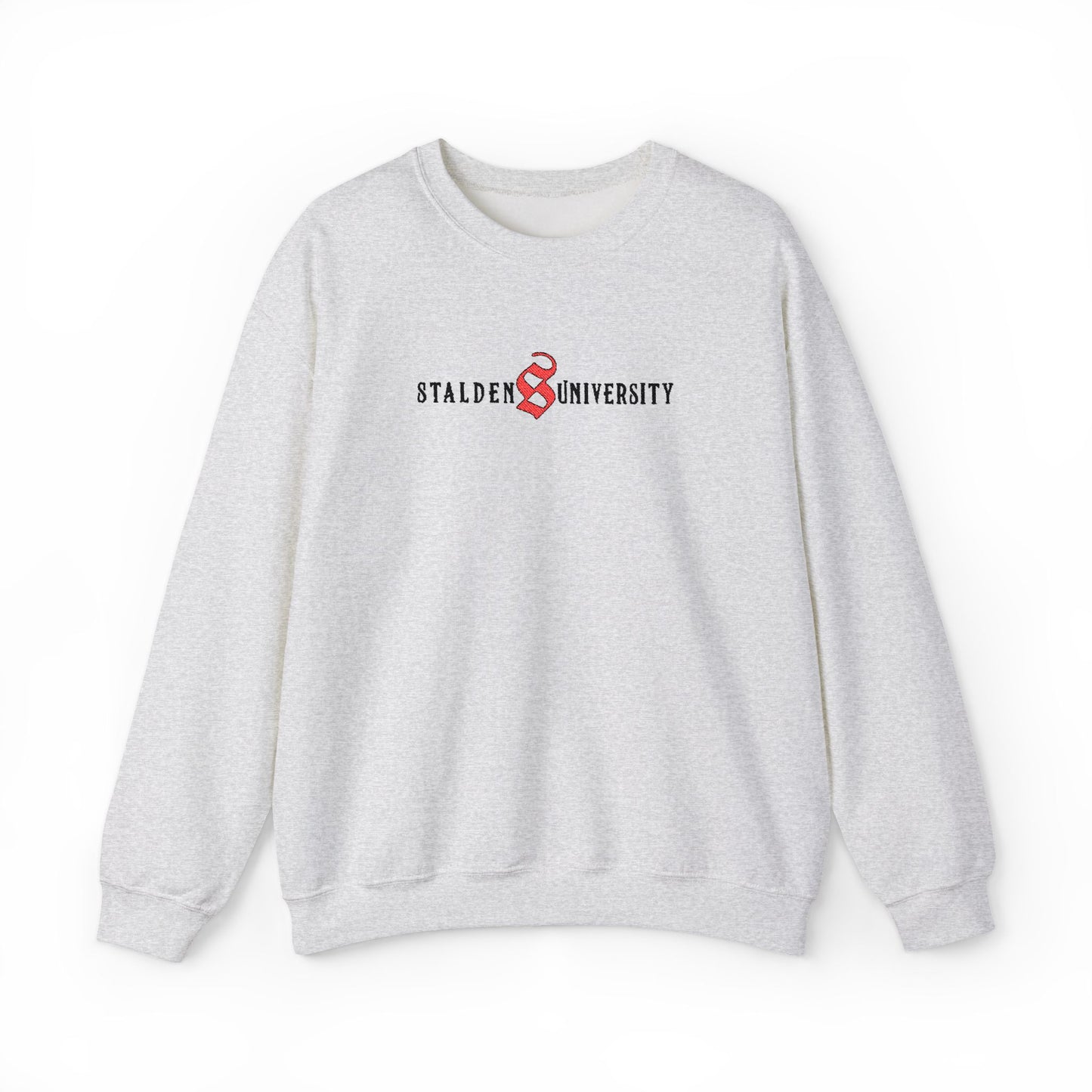 Stalden University Embroidered Sweatshirt(WhiteFont) - The Bonded Souls Series - S.J. Tilly