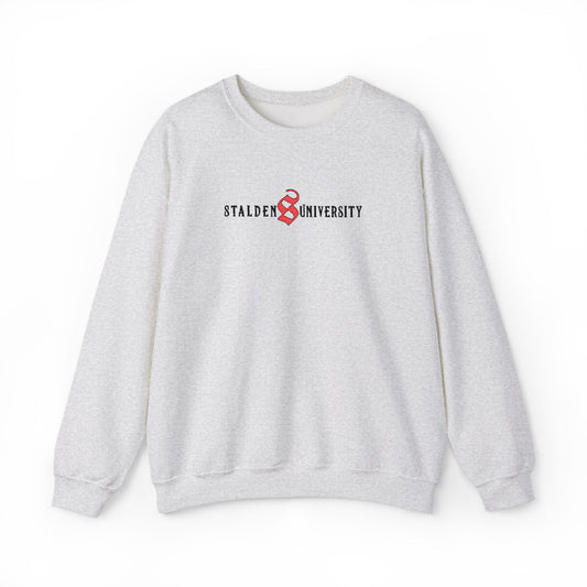 Stalden University Embroidered Sweatshirt(WhiteFont) - The Bonded Souls Series - S.J. Tilly