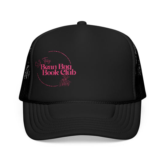 S.J. Tilly Bean Bag Book Club Foam Trucker Hat Embroidered