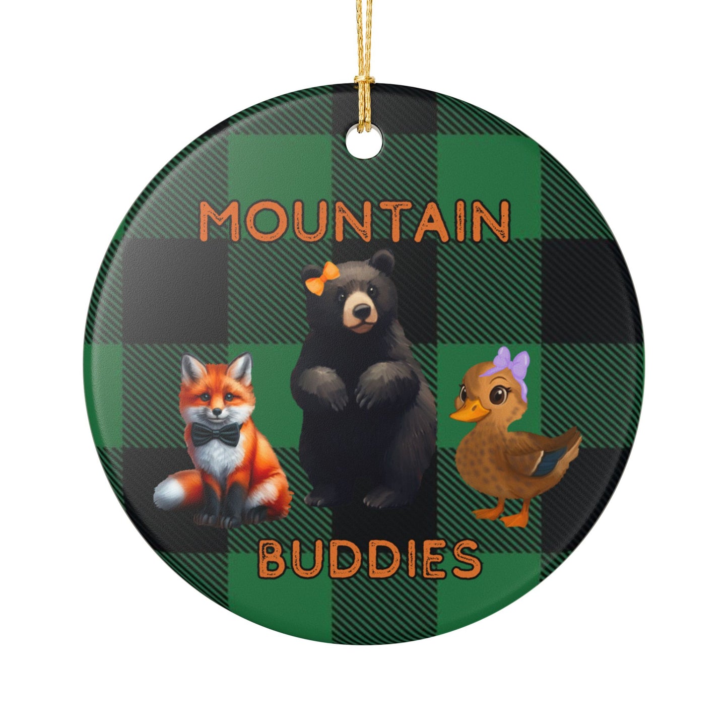 Mountain Buddies Ceramic Decoration Ornament