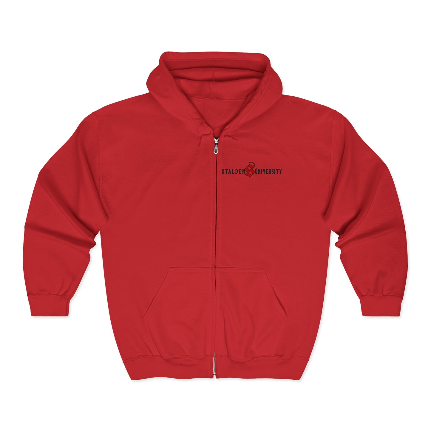 Stalden University Embroidered Zip Up Hoodie- The Bonded Souls Series - S.J. Tilly
