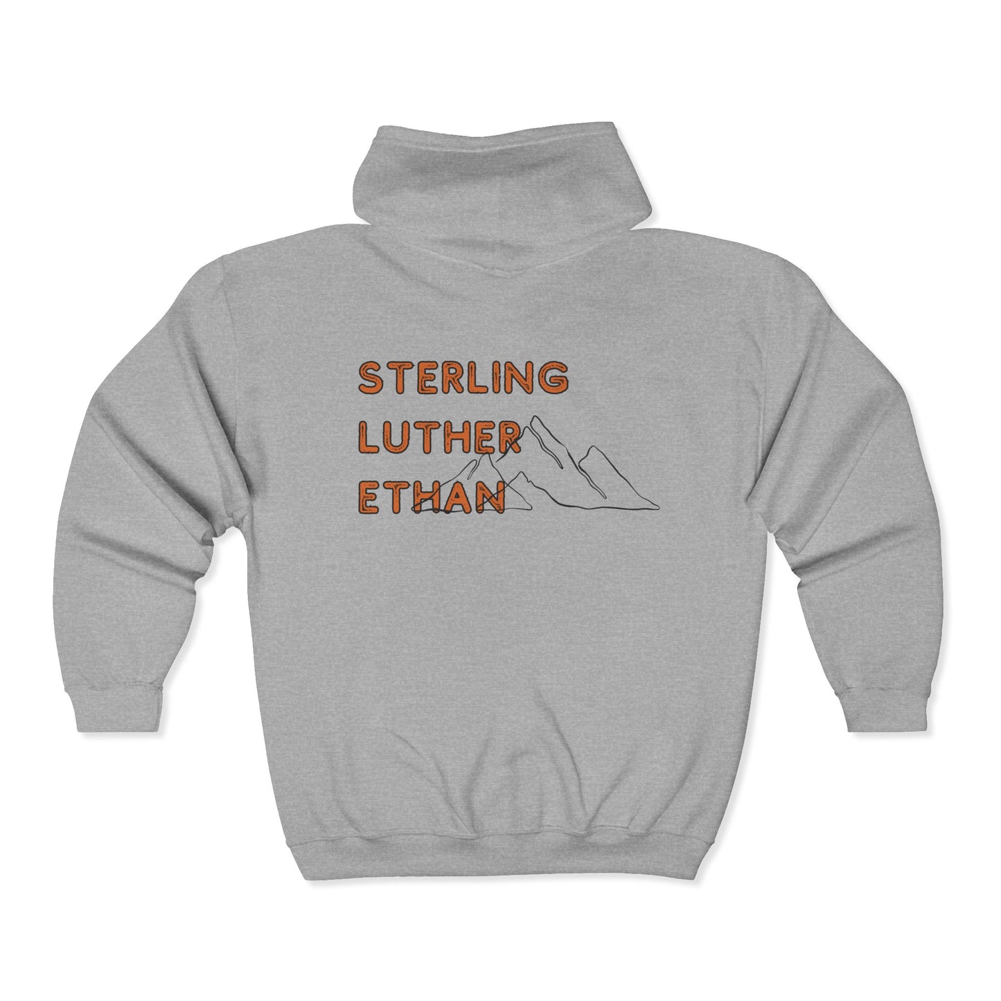 The Mountain Men  Zip-Up Hoodie - S.J. Tilly