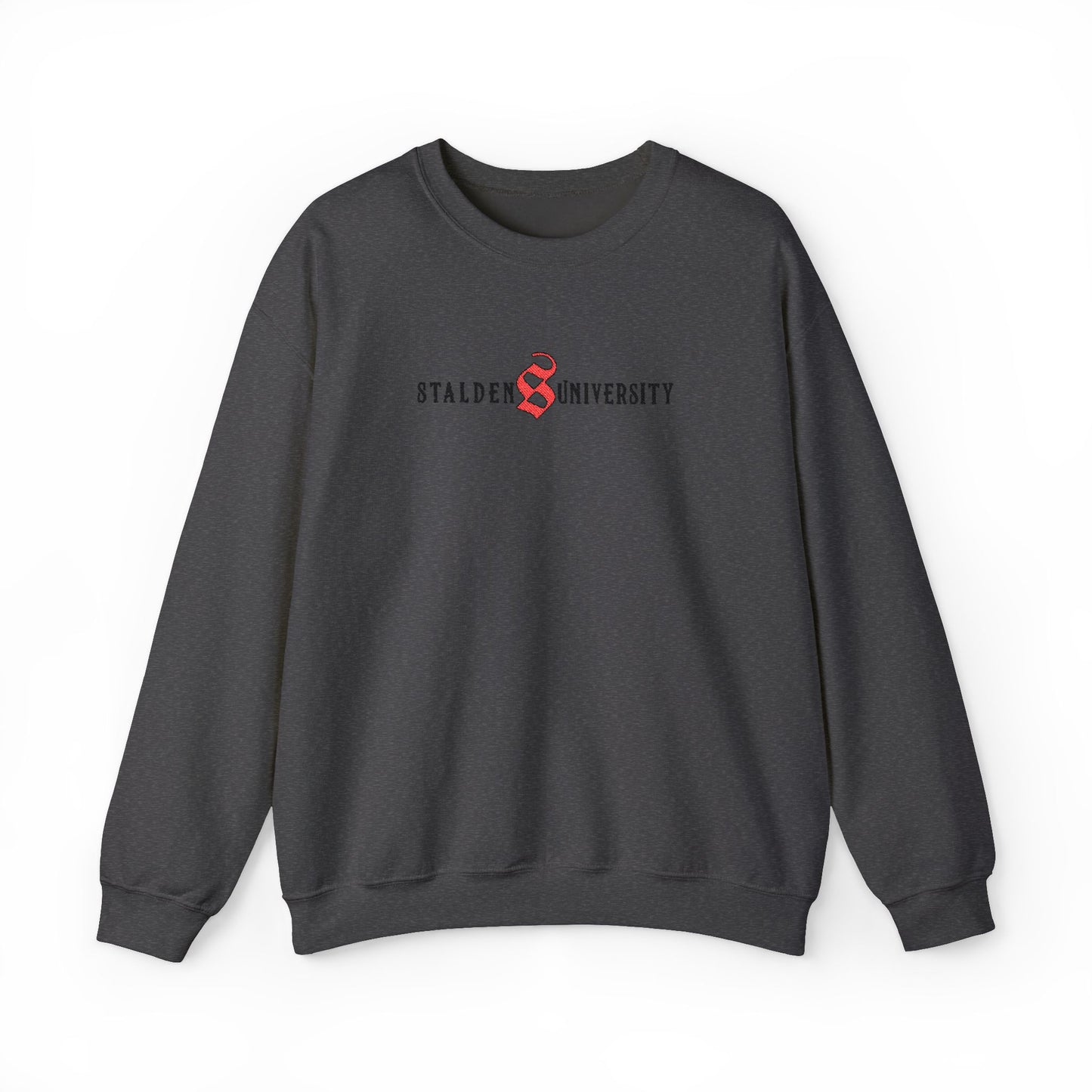 Stalden University Embroidered Sweatshirt(WhiteFont) - The Bonded Souls Series - S.J. Tilly