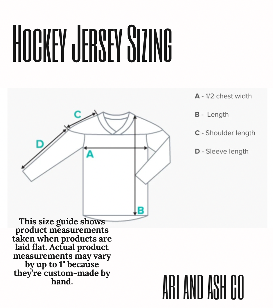 Minnesota Sleet Hockey Jersey - #13 Hunt- The Sleet Series