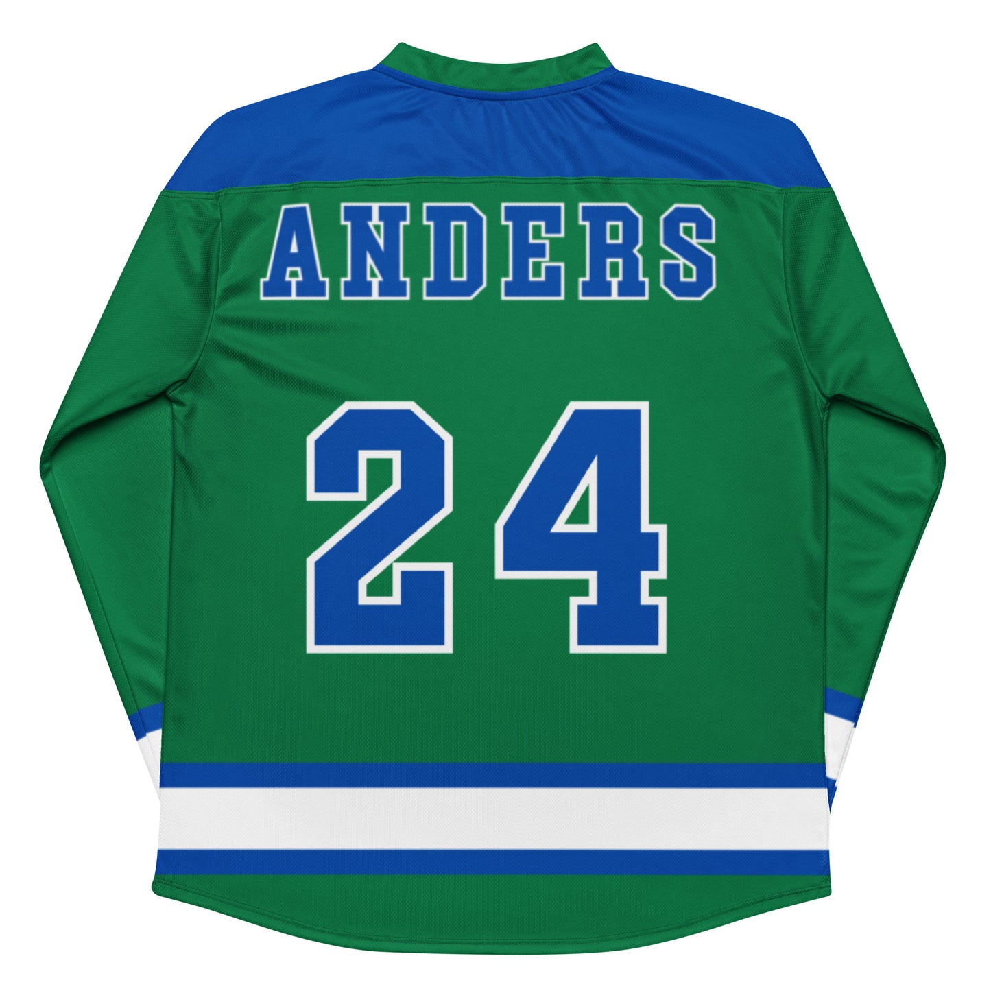 Minnesota Sleet Hockey Jersey - #24 Anders- The Sleet Series