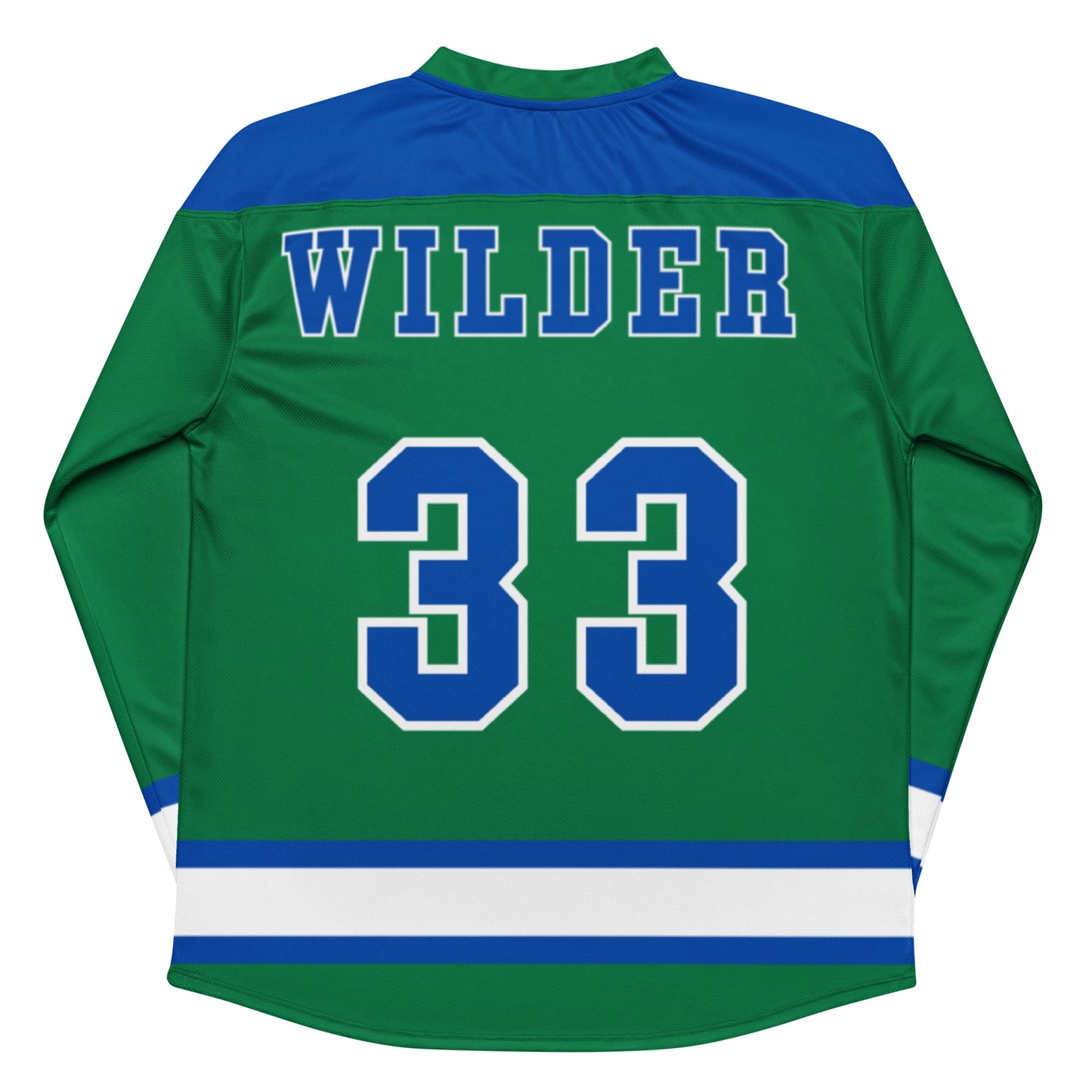 Minnesota Sleet Hockey Jersey - #33 Wilder- The Sleet Series