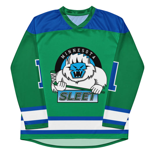 Minnesota Sleet Hockey Jersey - #1 LeBlanc- The Sleet Series