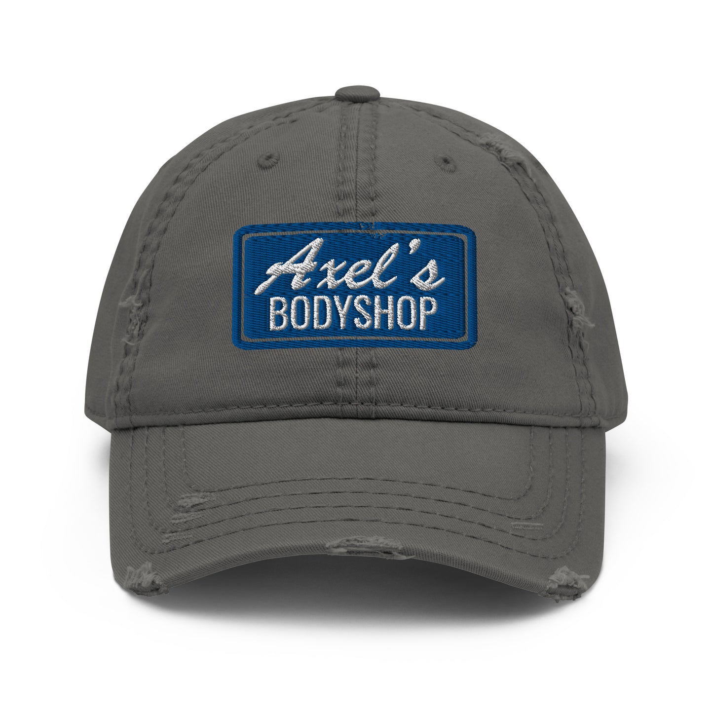 Axel's Body Shop Distressed Hat - The Darling Series - S.J. Tilly