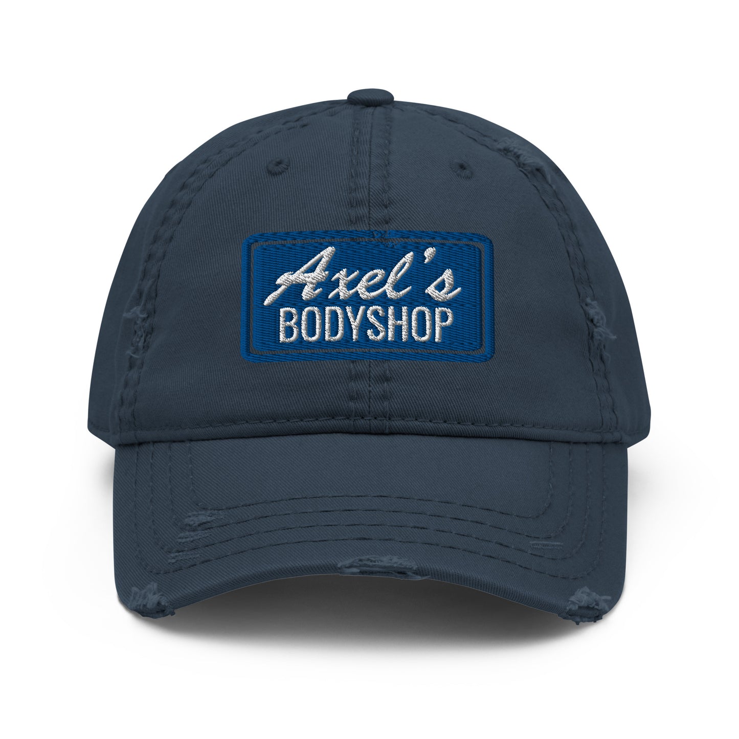 Axel's Body Shop Distressed Hat - The Darling Series - S.J. Tilly