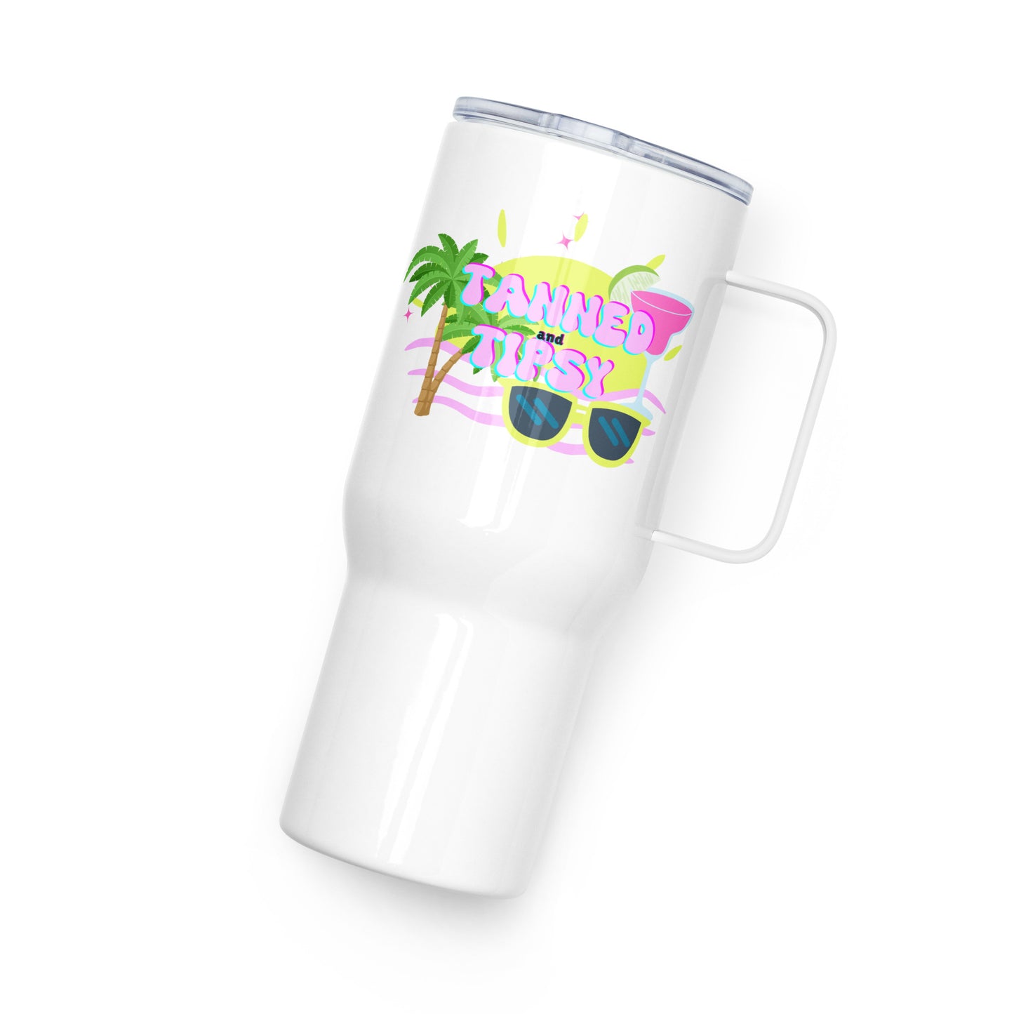 Tanned and Tipsy Travel Mug