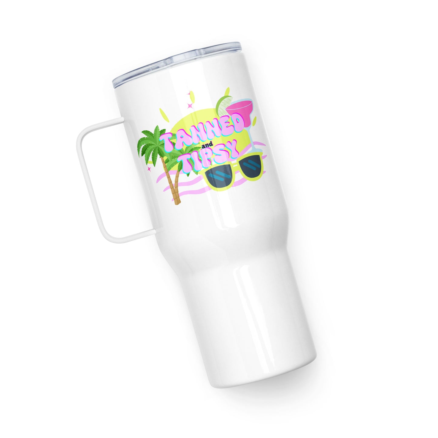 Tanned and Tipsy Travel Mug