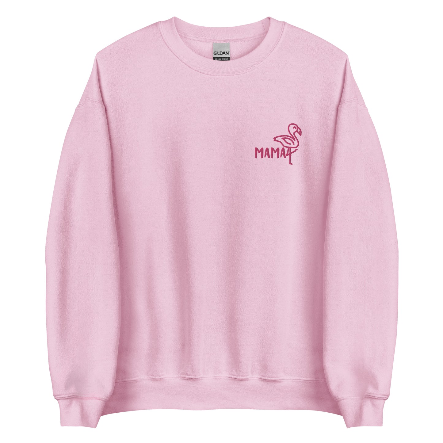 Flamingo Mama Embroidered Sweatshirt