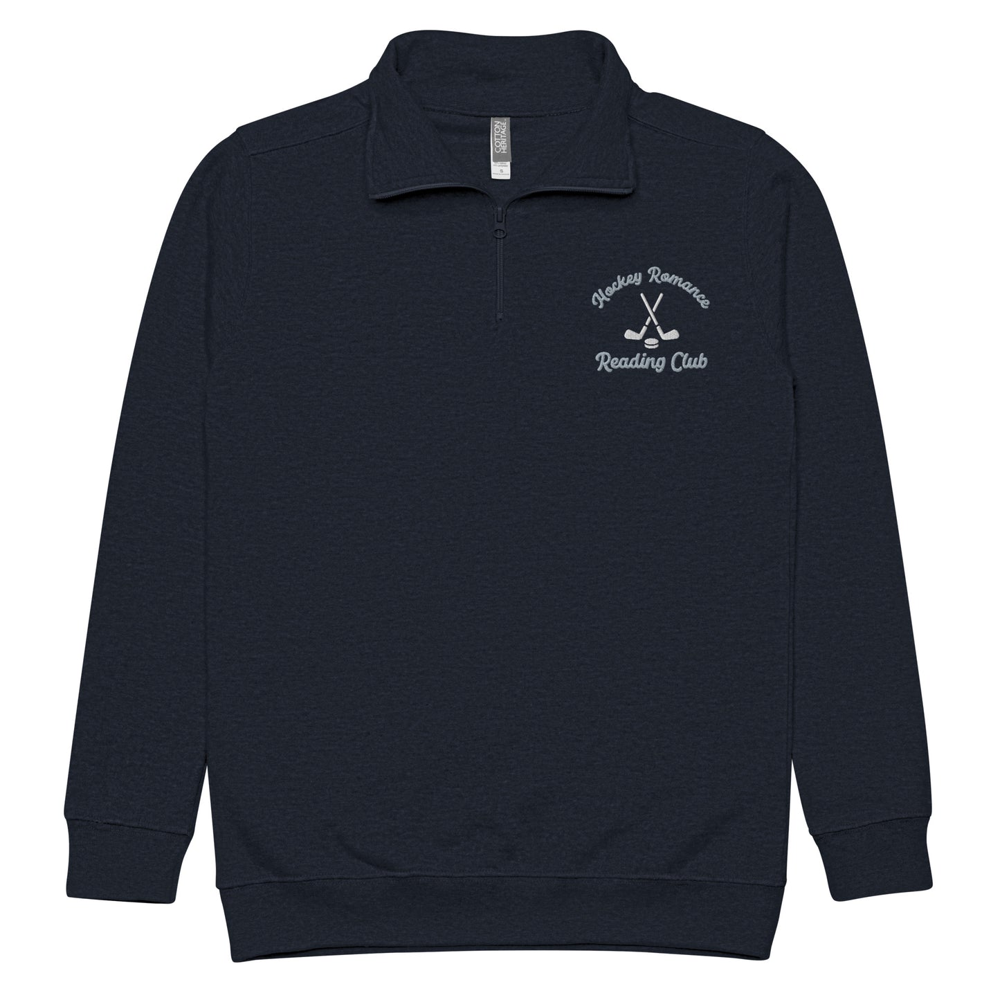 Hockey Romance Reading Club Embroidered Pullover Sweatshirt