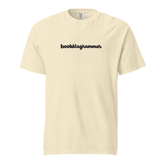 Bookstagrammer Comfort Colors Embroidered T-Shirt